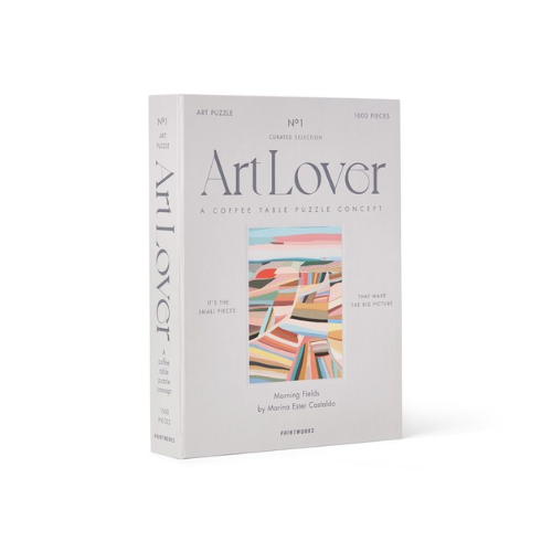 Printworks Art Lover Book Puzzle - Morning Fields - 1000 pieces